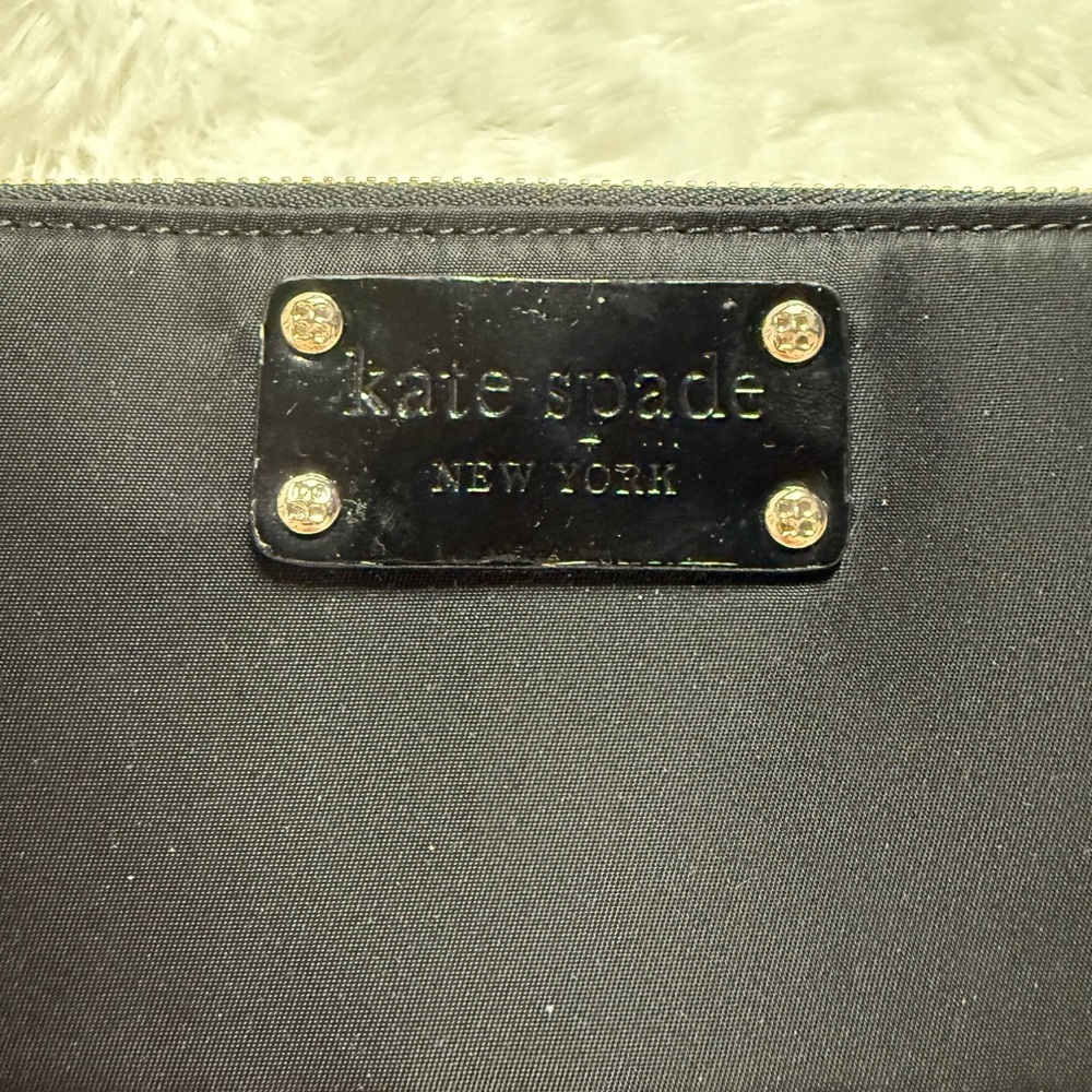 New Kate Spade Black Zip Around Women's Bag